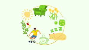 Tagesreflexion der Selbstfürsorge