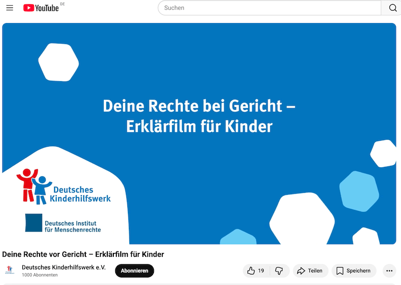 Deine Rechte vor Gericht